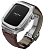 Умные часы Vertu MetaWatch H1, Raw Steel, Alligator Leather (Reddish Brown/Красно-коричневый)
