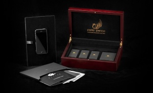 CAVIAR Unico Alligatore Sabbia d'Oro 128Gb