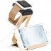 Hoco Aluminum Alloy Charging Stand - подставка для мобильных устройств и Apple Watch - Золотой