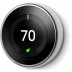 Терморегулятор Google Nest Learning Thermostat, 3-е поколение, Polished Steel