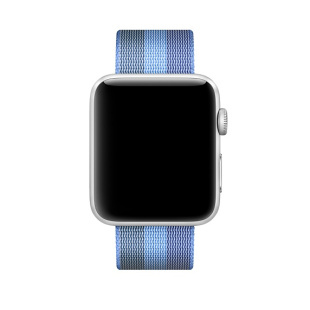 42/44мм Ремешок из плетёного нейлона цвета «голубое озеро» для Apple Watch