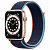 Купить Apple Watch Series 6 // 44мм GPS // Корпус из алюминия золотого цвета, спортивный браслет цвета «Тёмный ультрамарин»