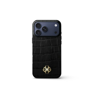 Чехол Golden Concept для iPhone 17 Pro Max, Embossed Croco Logo Чехол Golden Concept для iPhone 17 Pro Max, Embossed Croco Logo