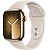 Купить Apple Watch Series 9 // 41мм GPS+Cellular // Корпус из нержавеющей стали золотого цвета, спортивный ремешок цвета "сияющая звезда"