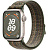 Купить Apple Watch Series 9 // 41мм GPS // Корпус из алюминия цвета "сияющая звезда", спортивный браслет Nike цвета "секвойя/оранжевый"