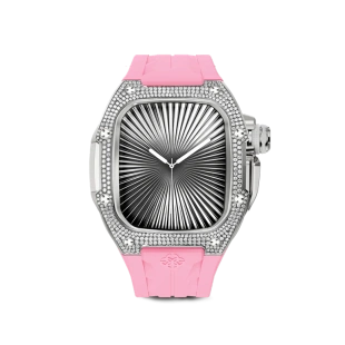 Корпус Golden Concept для Apple Watch, 46 мм, Moissanite Miami Ice Edition