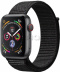 Apple Watch Series 4 // 44мм GPS + Cellular // Корпус из алюминия цвета «серый космос», ремешок из плетёного нейлона чёрного цвета (MTUX2)