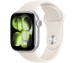 Apple Watch Series 11 // 42мм GPS // Корпус из алюминия серебристого цвета, спортивный ремешок цвета "сияющая звезда"