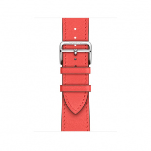 41мм Ремешок Hermès Single (Simple) Tour цвета Rose Texas для Apple Watch