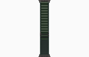 Apple Watch Ultra 2 (2024) // 49мм GPS + Cellular // Корпус из черного титана, ремешок Alpine Loop темно-зеленого цвета, L
