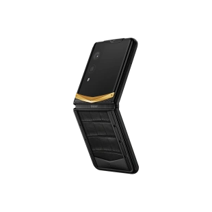 Телефон Vertu Quantum Flip, Rewards YG With BLC/BLS Gold V (Black)
