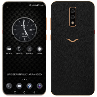 Vertu Life Vision Jade Black Leather