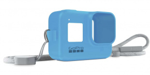 Чехол + ремешок для камеры GoPro HERO8 (Sleeve + Lanyard), Bluebird