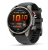Мультиспортивные часы Garmin Fenix 8 Pro, AMOLED (51 mm), титановый корпус, силиконовый ремешок черно-графитового цвета Мультиспортивные часы Garmin Fenix 8 Pro, AMOLED (51 mm), титановый корпус, силиконовый ремешок черно-графитового цвета