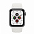 Купить Apple Watch Series 5 // 40мм GPS + Cellular // Корпус из нержавеющей стали цвета «серый космос», спортивный ремешок белого цвета