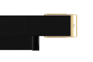 Ремешок MG SuperKnit Luxe Band | Obsidian with Gold (Черный с Золотом)