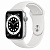 Купить Apple Watch Series 6 // 44мм GPS // Корпус из алюминия серебристого цвета, спортивный ремешок белого цвета