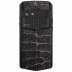 Vertu Aster P Gothic YG Pure Jet Cracked Lava Alligator