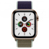 Apple Watch Series 5 // 44мм GPS + Cellular // Корпус из нержавеющей стали золотого цвета, спортивный браслет цвета «лесной хаки» Apple Watch Series 5 // 44мм GPS + Cellular // Корпус из нержавеющей стали золотого цвета, спортивный браслет цвета «лесной хаки»