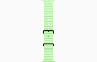 Apple Watch Ultra 3 (2025) // 49мм GPS+Cellular // Корпус из черного титана, ремешок Ocean Band неоново-зеленого цвета