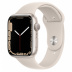 Apple Watch Series 7 // 45мм GPS // Корпус из алюминия цвета «сияющая звезда», спортивный ремешок цвета «сияющая звезда»