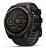Купить Мультиспортивные часы Garmin Fenix 8 (47mm) Solar, Sapphire, титановый угольно-серый корпус с DLC-покрытием, черный силиконовый ремешок