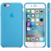 Силиконовый чехол для iPhone 6s – голубой