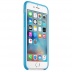 Силиконовый чехол для iPhone 6s – голубой