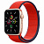 Купить Apple Watch SE // 44мм GPS // Корпус из алюминия золотого цвета, спортивный браслет цвета (PRODUCT)RED (2020)
