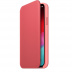 Кожаный чехол Folio для iPhone X / Xs, цвет «розовый пион», оригинальный Apple