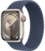 Apple Watch Series 9 // 45мм GPS+Cellular // Корпус из алюминия цвета "сияющая звезда", плетёный монобраслет цвета "штормовой синий"