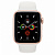 Купить Apple Watch Series 5 // 44мм GPS // Корпус из алюминия золотого цвета, спортивный ремешок белого цвета