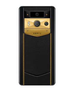 Телефон Vertu METAVERTU 2 Max, 1Tb, Luxury Custom-Made Gold Radiant Blade Edition, Calf Leather (Black/Черный)