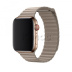 42/44мм L Кожаный ремешок бежевого цвета с магнитной застежкой для Apple Watch 42/44мм L Кожаный ремешок бежевого цвета с магнитной застежкой для Apple Watch