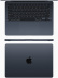 Apple MacBook Air 13" 512 ГБ "Полуночный" (MLY43LL) // Чип Apple M2 8-Core CPU, 10-Core GPU, 8 ГБ, 512 ГБ (2022)