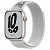 Купить Apple Watch Series 7 // 45мм GPS // Корпус из алюминия цвета «сияющая звезда», спортивный браслет Nike цвета «снежная вершина»