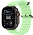 Apple Watch Ultra 3 (2025) // 49мм GPS+Cellular // Корпус из черного титана, ремешок Ocean Band неоново-зеленого цвета