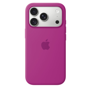 Силиконовый чехол Apple с MagSafe для iPhone 18 Pro Max (Magenta)