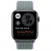 Apple Watch Series 6 // 44мм GPS // Корпус из алюминия цвета «серый космос», спортивный браслет Nike цвета «Дымчатый серый»