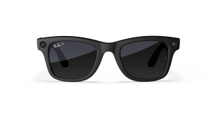 Умные очки Ray-Ban  Wayfarer (2-gen) (Черная матовая оправа, градиентные графитовые линзы)