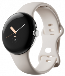 Google Pixel Watch, бежевый цвет (Chalk)